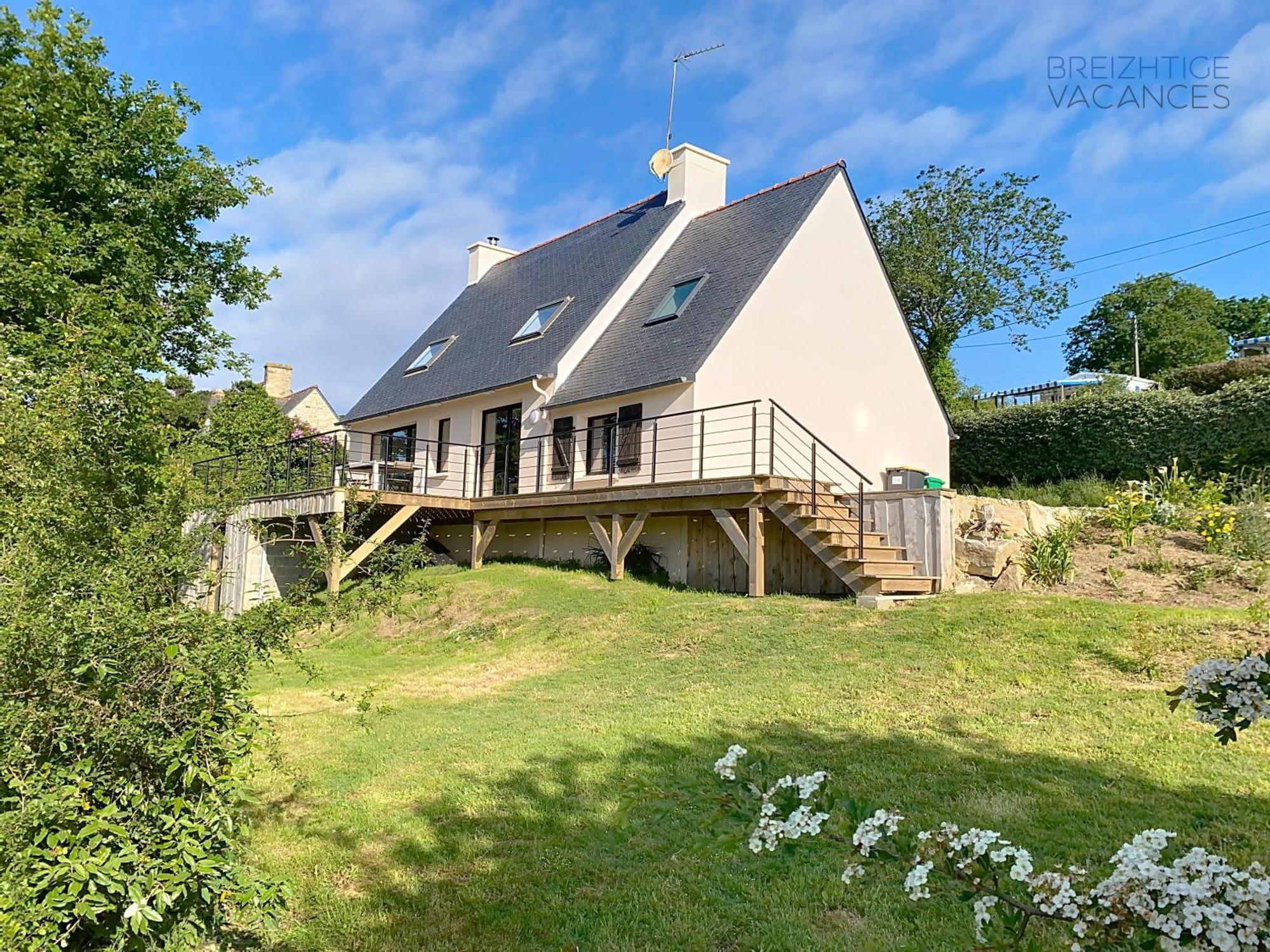 Maison Anemone - Vue Mer - Crozon, Bretagne מראה חיצוני תמונה