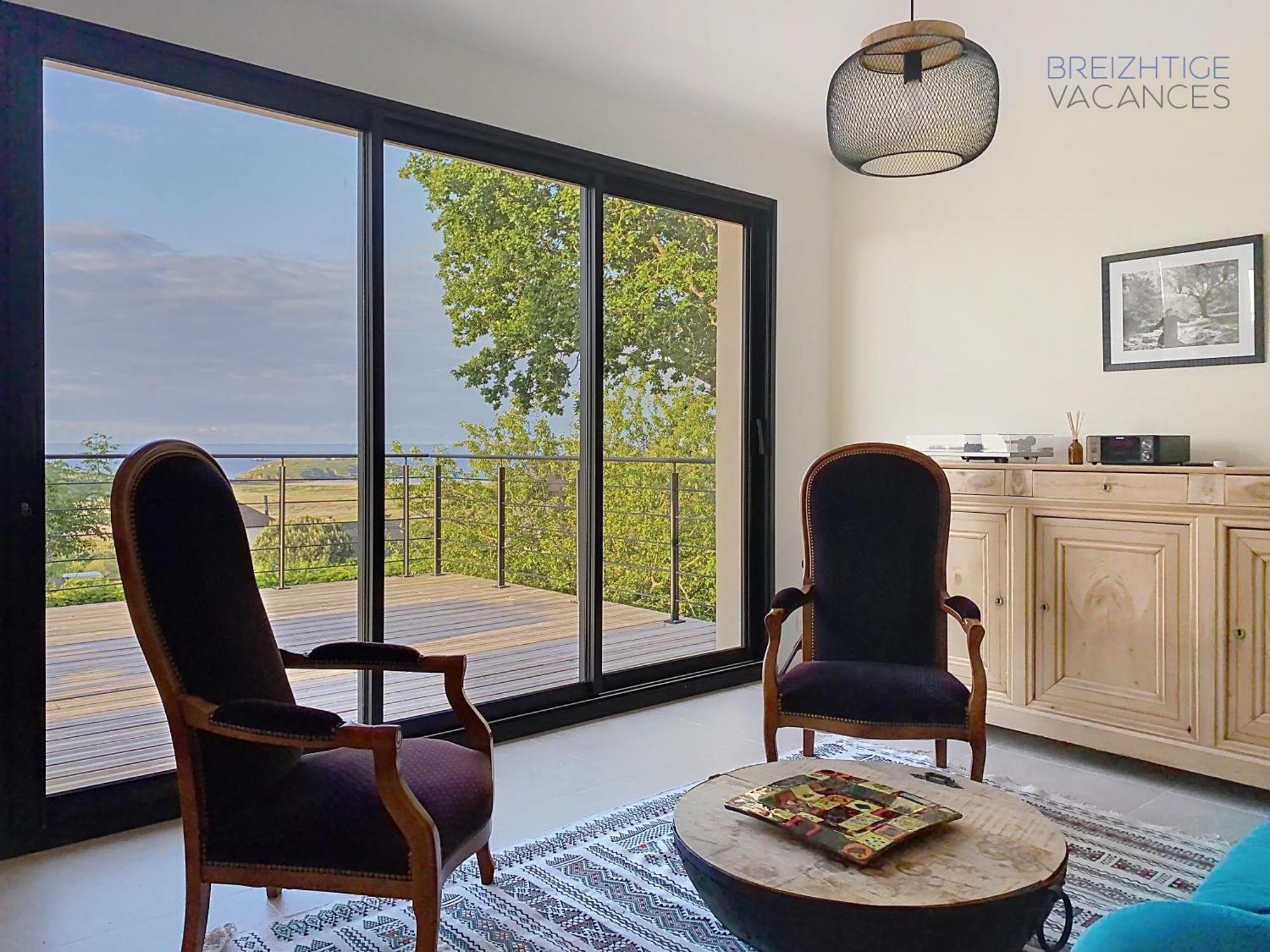 Maison Anemone - Vue Mer - Crozon, Bretagne מראה חיצוני תמונה